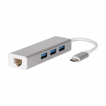 Daytona Fc05 Type-C to 3*usb 3.0 Gigabit Ethernet Rj45 Çevirici