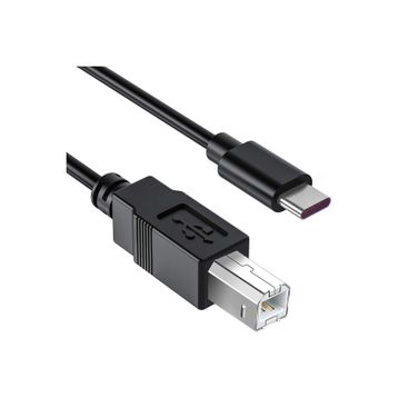 Daytona TB1-1 Type-C to Usb B 1 mt Telefon Bilgisayar Tablet İçin Piyano Yazıcı Çevirici Kablo