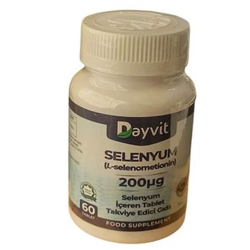 Dayvit Selenyum 200 mg 60 Tablet