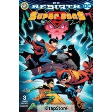 DC Rebirth-Super Sons Sayı 3