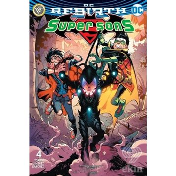 DC Rebirth-Super Sons Sayı 4