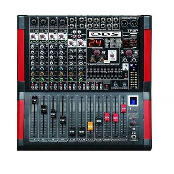 DDS D-8 P-2000FX 2x1000 Watt 8 Kanal Power Mikser Amfi