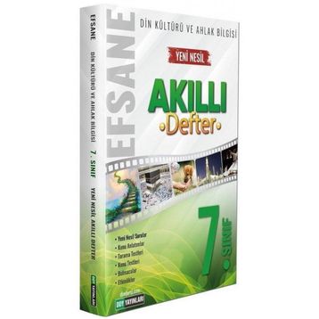 DDY Yayınları 7. Sınıf Din Kültürü ve Ahlak Bilgisi Efsane Akıllı Defter
