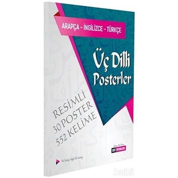 DDY Yayınları - Üç Dilli Posterler Arapça - İngilizce - Türkçe