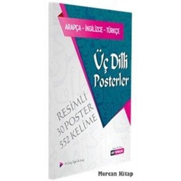 DDY Yayınları - Üç Dilli Posterler Arapça - İngilizce - Türkçe