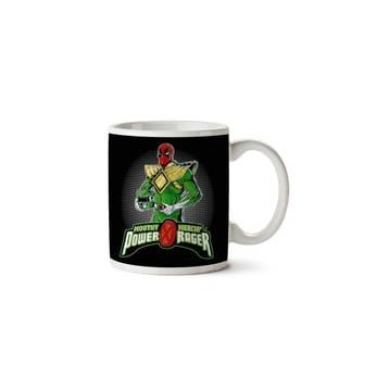 Deadpool Mighty Mercin Green Power Ranger Baskılı Kupa