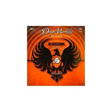 Dean Markley Blackhawk 8011 Kaplamalı 11-52 Medium Light Akustik Gitar Takım Teli