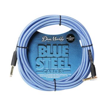 Dean Markley Blue Woven 6 m Düz L Enstrüman Kablosu