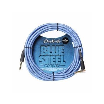 Dean Markley Blue Woven 6 m Düz L Enstrüman Kablosu