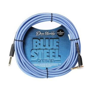 Dean Markley Blue Woven 6 m Düz L Enstrüman Kablosu