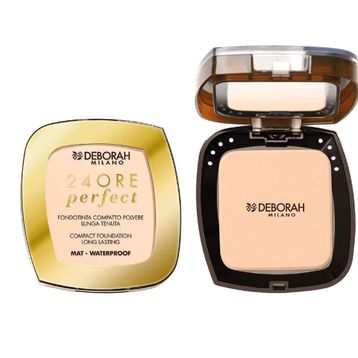 Deborah 24Ore Compact Long Lasting 01 Light Beige Fondöten