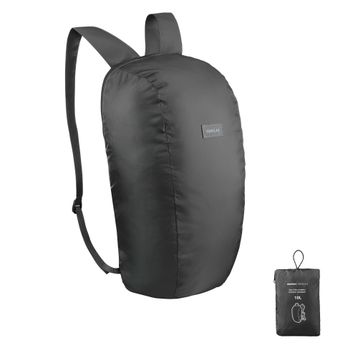 Decathlon 10 lt Siyah Travel Forclaz Katlanır Sırt Çantası