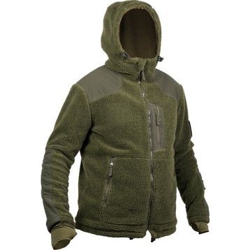 Decathlon 900 Solognac Avcılık ve Doğa Gözlemi Yeşil Erkek Polar Mont