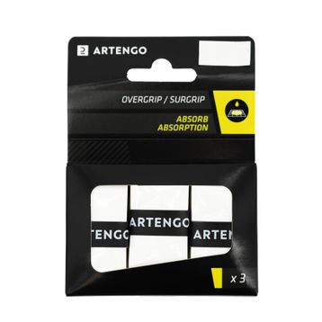 Decathlon Artengo Absorb Beyaz 3 Adet Tenis Overgrip