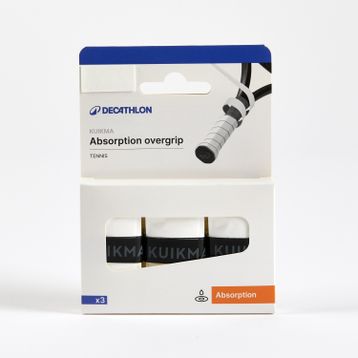 Decathlon Artengo Absorb Beyaz 3 Adet Tenis Overgrip