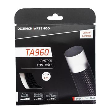 Decathlon Artengo TA960 Control Siyah 1.25 mm Tenis Kordajı