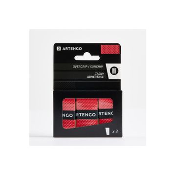 Decathlon Artengo Tacky Kırmızı 3 Adet Tenis Overgrip