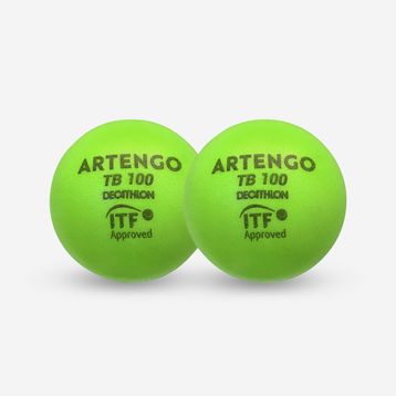 Decathlon Artengo TB100 Yeşil 2x9 cm Sünger Tenis Topu