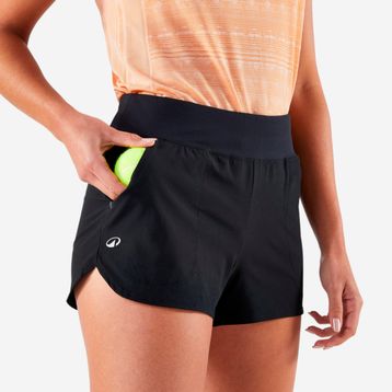 Decathlon Artengo TSH Light Siyah Kadın Tenis Şortu