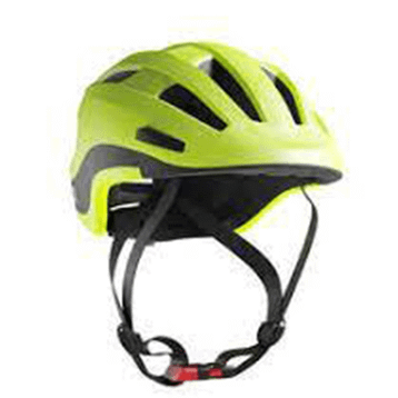 Decathlon Btwin 500 Neon Sarı Şehir Bisikleti Kaskı