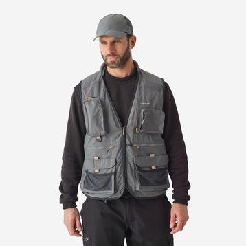 Decathlon Caperlan Gri Fv 500 Balıkçı Yeleği
