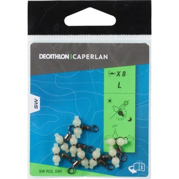 Decathlon Caperlan Surfcasting Fosforlu Pater Roller Swivel Fırdöndü