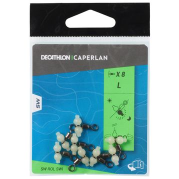 Decathlon Caperlan Surfcasting Fosforlu Pater Roller Swivel Fırdöndü