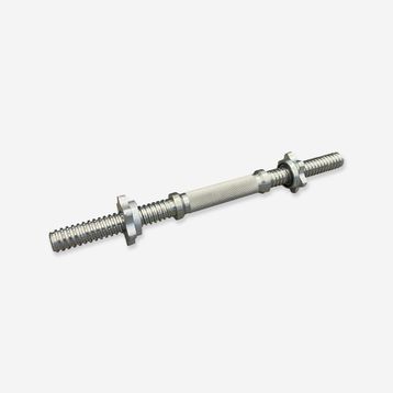 Decathlon Corength 45 cm 28 mm Stop Disk Dahil Tırtıklı Dambıl Barı