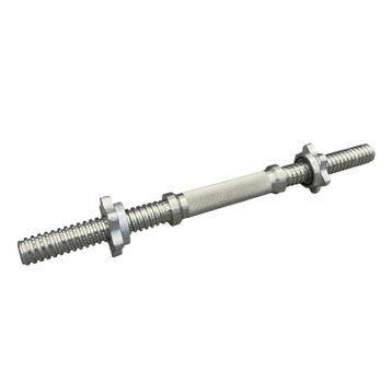 Decathlon Corength 45 cm 28 mm Stop Disk Dahil Tırtıklı Dambıl Barı
