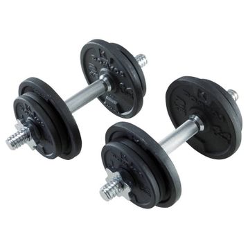 Decathlon Domyos 20 kg Kas Geliştirme Dambıl Seti