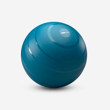 Decathlon Domyos 3 Numara 75 cm L Mavi Gym/Pilates Topu