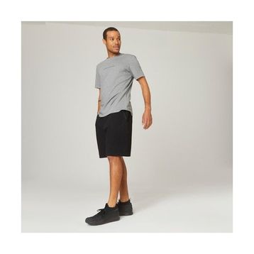 Decathlon Domyos 500 Fitness Hafif Antrenman Siyah Regular Spor Erkek Şortu