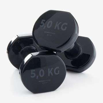 Decathlon Domyos Siyah 2x5 kg Dambıl