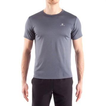 Decathlon Domyos Siyah Erkek Fitness Tişörtü