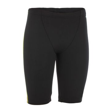 Decathlon Fitib Nabaiji Siyah Neon Sarı Çocuk Jammer Mayo