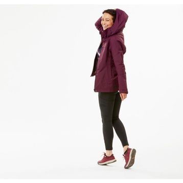 Decathlon Forclaz Bordo Travel 100 Kadın 3'ü 1 Arada Mont