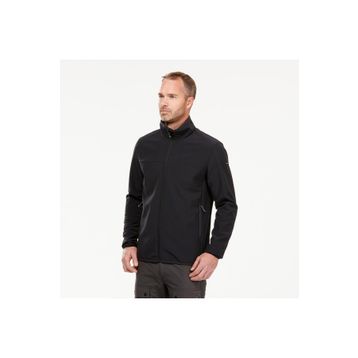 Decathlon Forclaz MT100 Siyah-Gri Erkek Softshell Mont