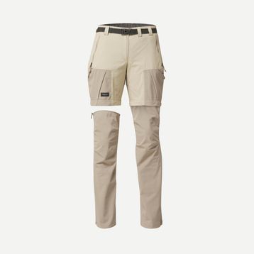Decathlon Forclaz MT500 Bej Kadın Outdoor Trekking Modüler Pantolon
