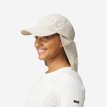 Decathlon Forclaz Outdoor Su Geçirmez Açık Gri Mt900 56 58 cm Trekking Şapkası