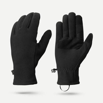 Decathlon Forclaz Siyah MT500 Yetişkin Outdoor Trekking Dokunmatik Eldiveni