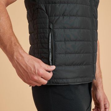 Decathlon Fouganza 100 Siyah Erkek Binici Yeleği