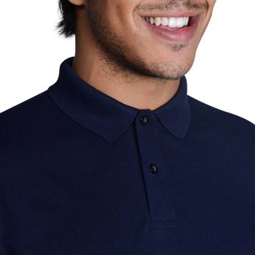 Decathlon Inesis 500 Lacivert Erkek Kısa Kollu Polo Golf Tişörtü