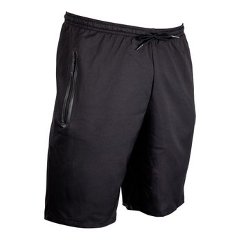 Decathlon Kipsta Siyah Viralto Fermuarlı Yetişkin Futbol Şortu