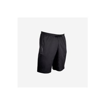 Decathlon Kipsta Siyah Viralto Fermuarlı Yetişkin Futbol Şortu