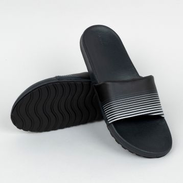Decathlon Olaian 550 Çizgili Erkek Plaj Terliği