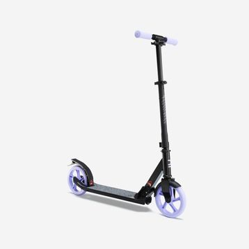Decathlon Oxelo Park Ayaklı Siyah/Lila Mid 7 Scooter