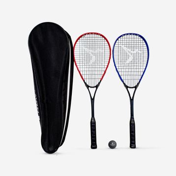 Decathlon Perfly 2 Raket 1 Top Wallbreaker 165 Club Squash Raket Seti