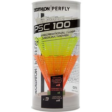 Decathlon Perfly PSC 100 3'lü Orta Boy Badminton Topu