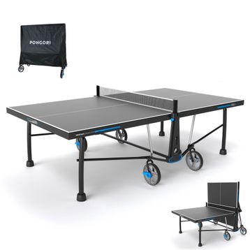 Decathlon Pongori Dış Mekan Siyah PPT 930 Masa Tenisi Masası