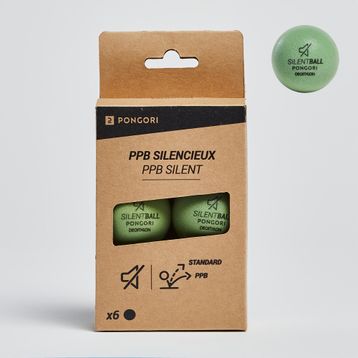 Decathlon Pongori Sessiz Köpük Ppb 100 Silent X6 Masa Tenisi Topu